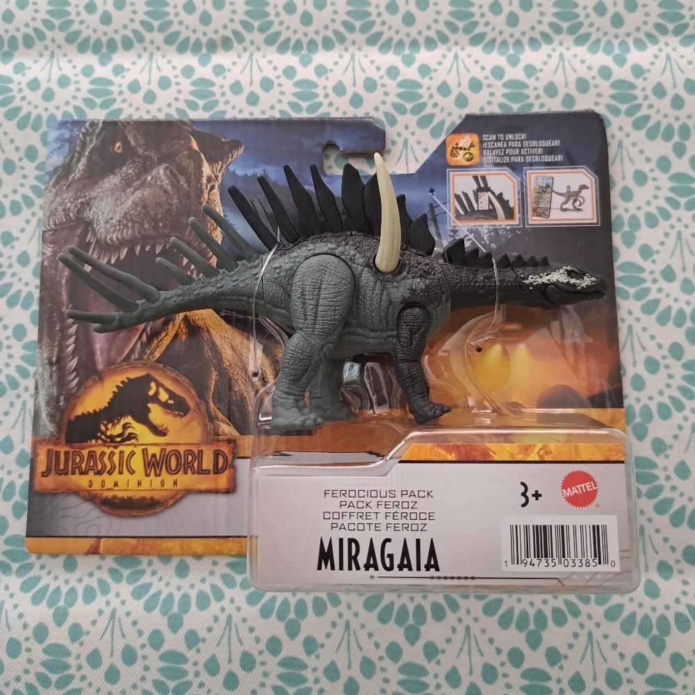 NEW Jurassic World Dominion Miragaia 2022 Ferocious Pack Dinosaur Toy